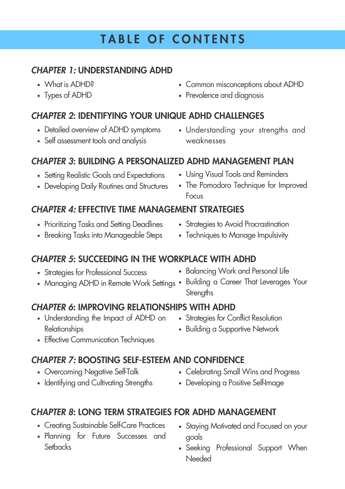 Thriving with Thoughts ADHD Guide and Workbook